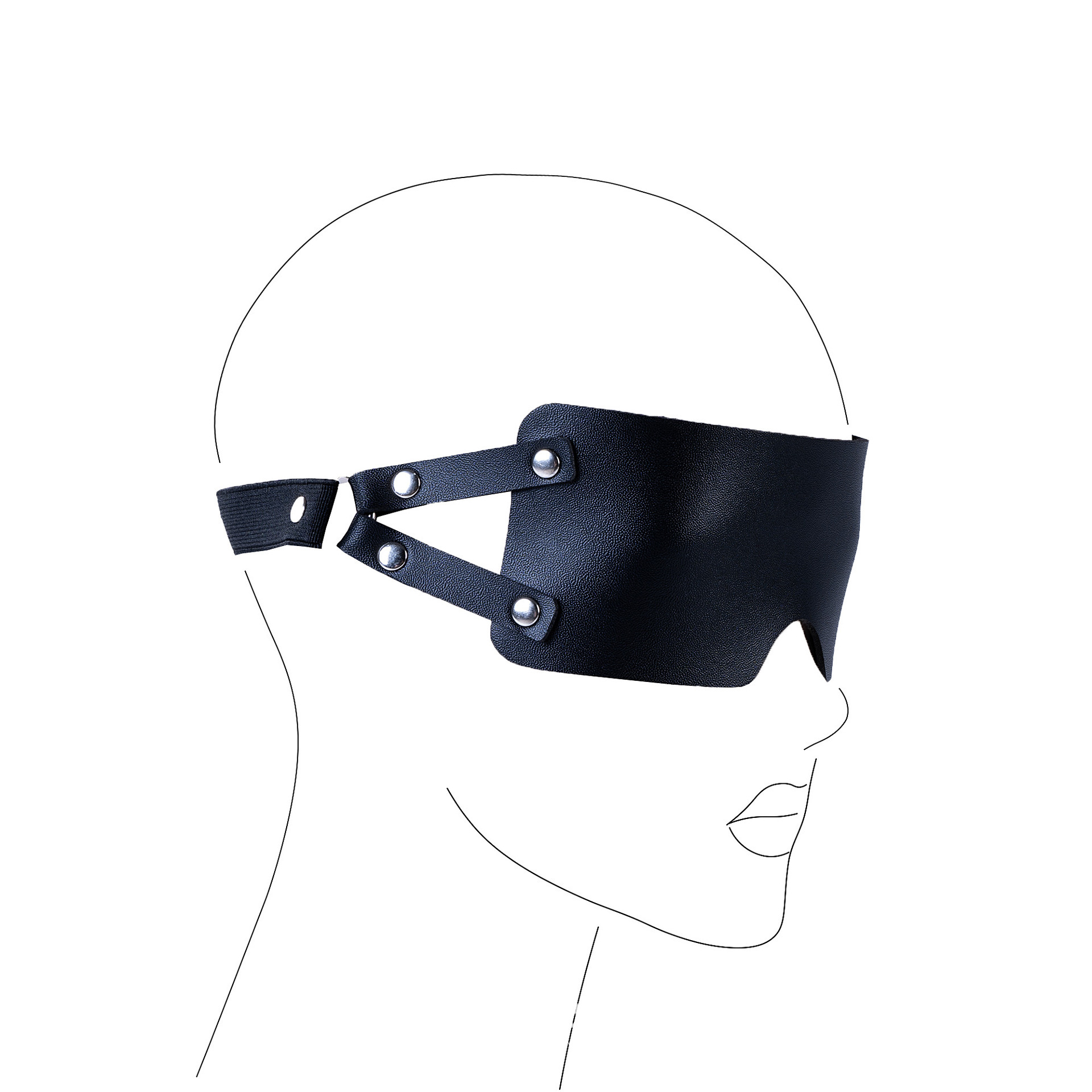 Black Dream Passion Blindfold Queen Slave — image 3