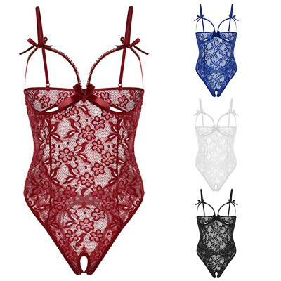 Ladies Fashion New Lace Sling Sexy One-piece — image 6