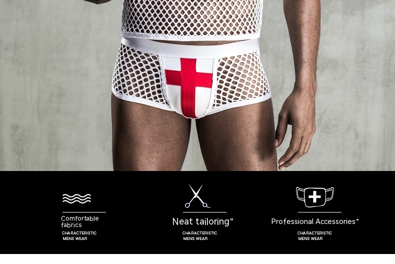 Men's Erotic Netting Wear White Doctor Uniform Temptation European And American — image 7