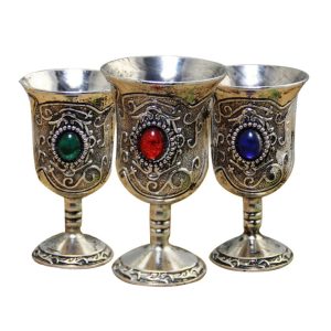 Bronze buddha goblet