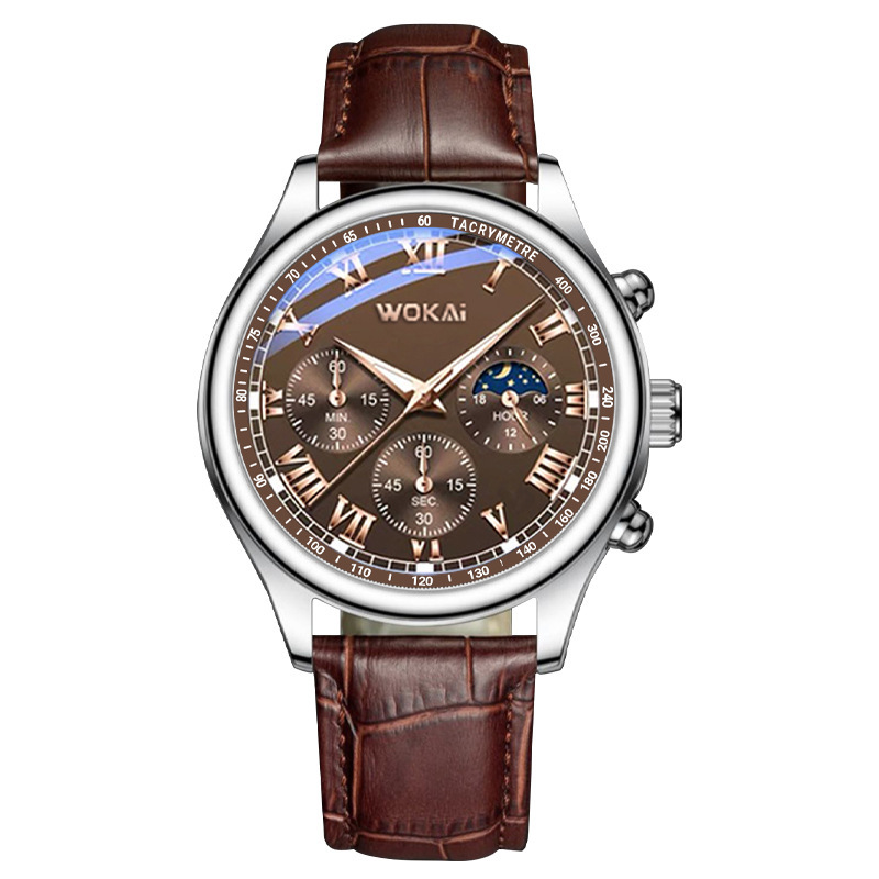 Quartz Sport Watch Casual Belt Men's Watch Men's Watch - 图片 4