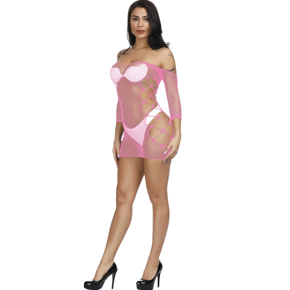 European And American Jacquard Suspenders Net Skirt Socks — image 3