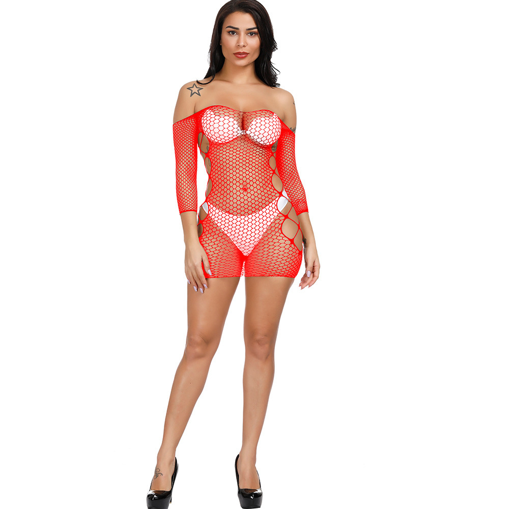 European And American Jacquard Suspenders Net Skirt Socks — image 8