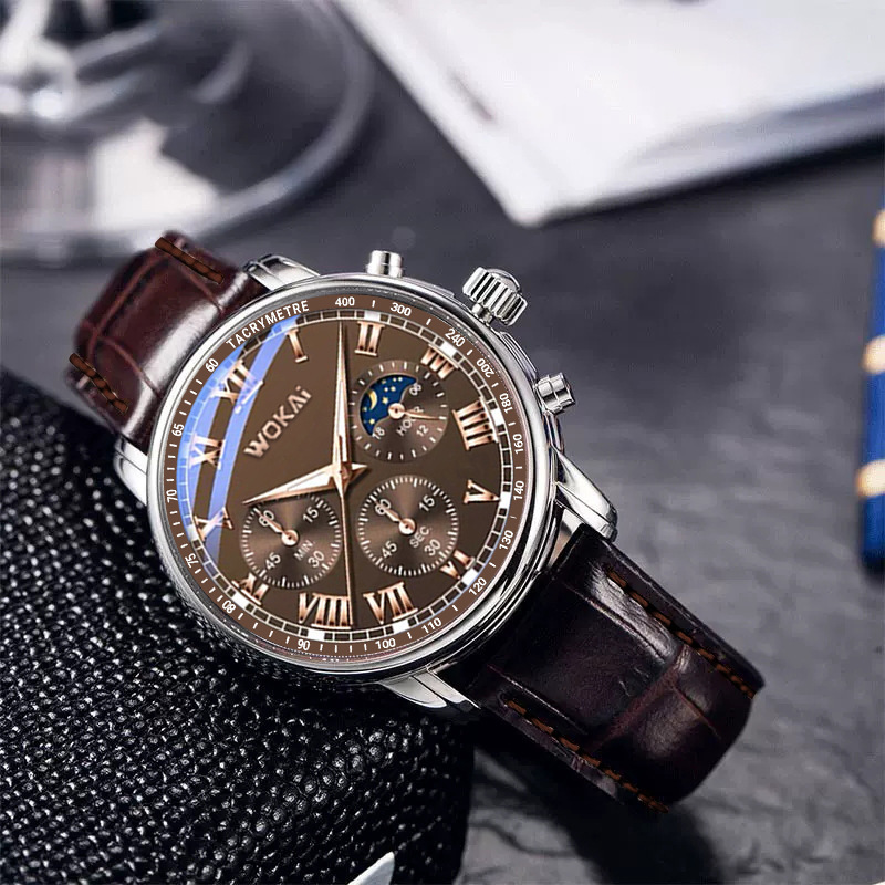 Quartz Sport Watch Casual Belt Men's Watch Men's Watch - 图片 6
