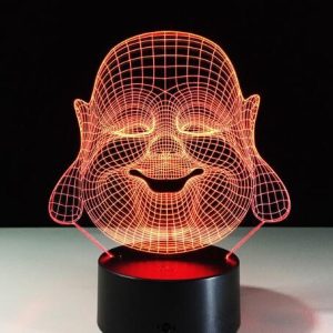 Buddha changing night lights