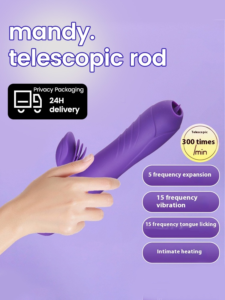 Vibrator- Thrusting Dildo For Women G Spot Toy Clitoral Stimulator Adult- Toys For Wellness Rechargeable Machine Women — image 4