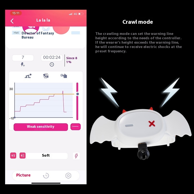 Remote Electric Shock Collar APP Toy — image 3