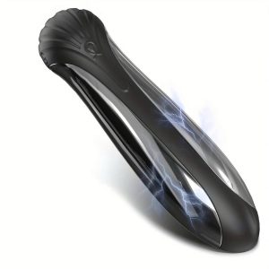 Micro-Current Electric Shock Vibrator, 3 Current Levels 9 Vibration Modes VibratorUSB Rechargeable, Silent Personal Wellness Massager For Women