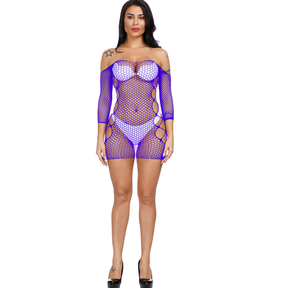 European And American Jacquard Suspenders Net Skirt Socks — image 7