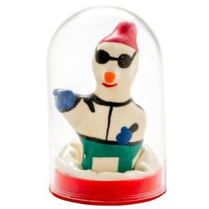 CONDOMERIE - HANDPAINTED NOVELTY CONDOMS SNOWBOARDER XL