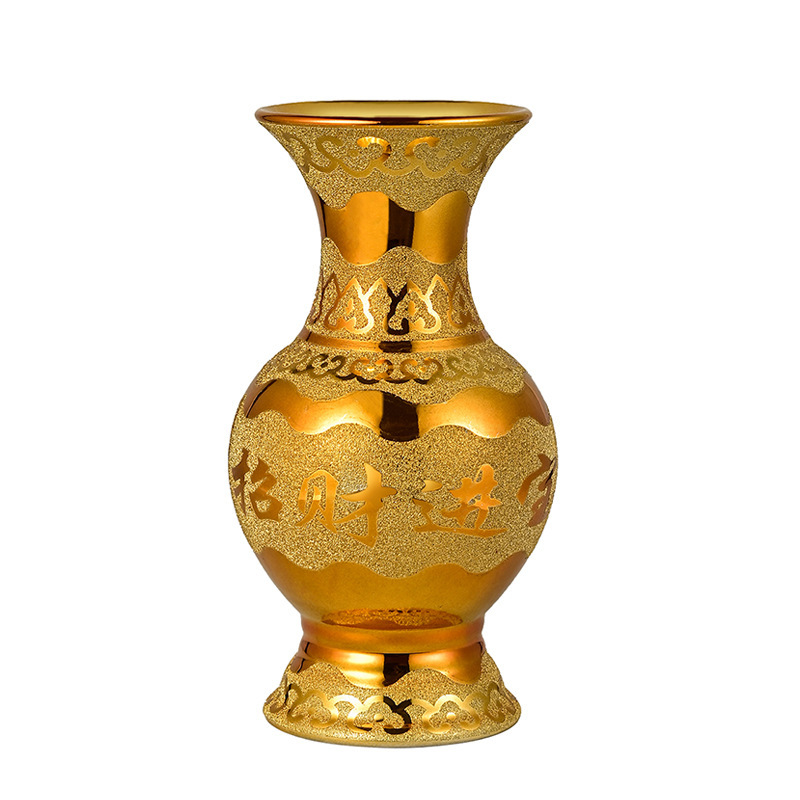 For Buddha Vase Ceramic Home Furnishing Buddha Hall - 图片 3