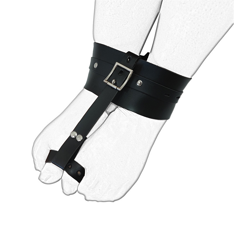 Women's Thumb Wrist Binding Footcuff Buckle