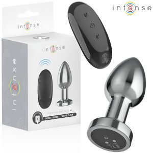 ANAL PLUG 10 VIBRATIONS METAL WITH REMOTE CONTROL M