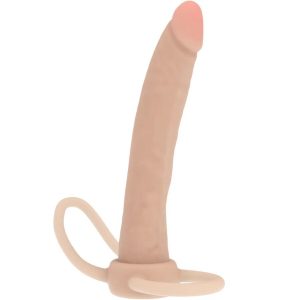 DOUBLE TROUBLE SILICONE ANAL PENETRATOR 16 CM