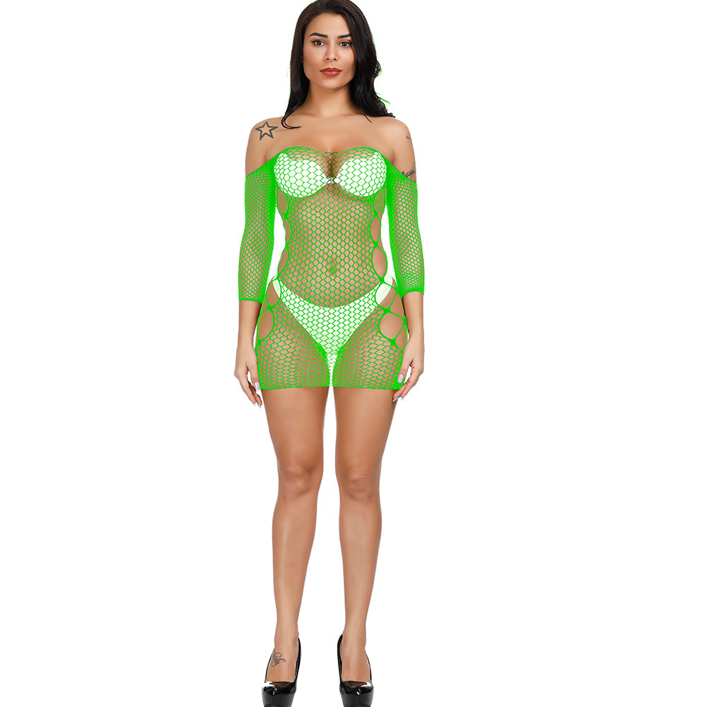 European And American Jacquard Suspenders Net Skirt Socks — image 2