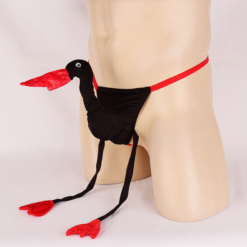 Cartoon T-back Animal-shaped Funny Shorts