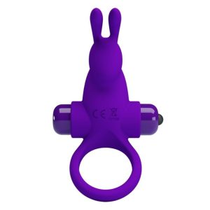 VIBRATOR RING I RABBIT FOR PURPLE PENIS