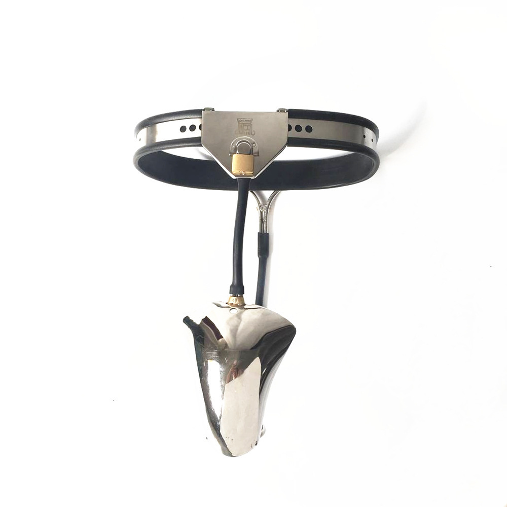 Stainless Steel Men's Chastity Belt — image 8