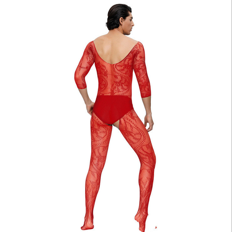 Dragon Flower One Piece Mesh  Pantyhose — image 4