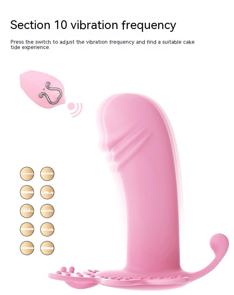 Women's Fashion Simple Butterfly Remote Control Vibration Massager — image 6